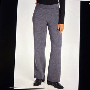 Woolx Ellie Wide Leg Merino Wool Blend Pants XS